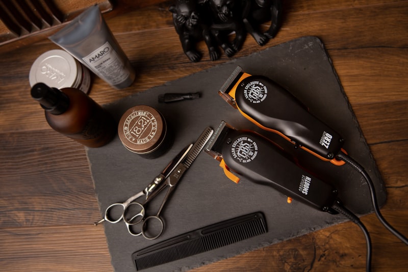 Sculpted beard line-up